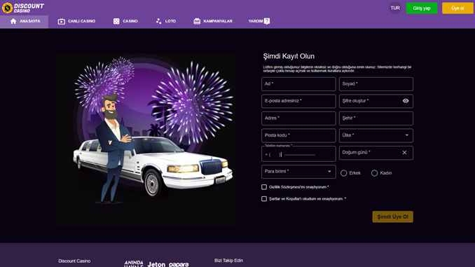 Discountcasino’da Nasıl Hesap Açabilirim? - Discountcasino Güvenilir mi? 
